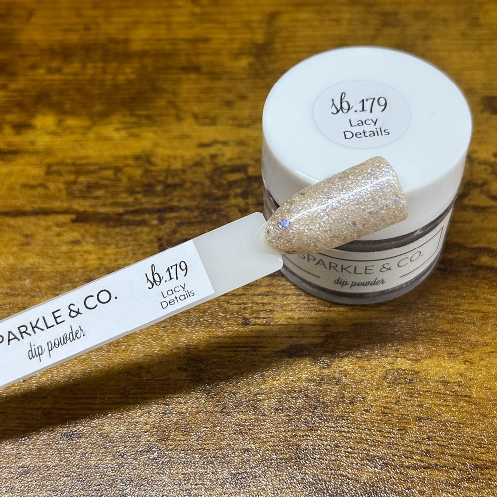 Sparkle & Co. Dip Powder - Lacy Details